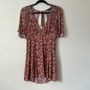 Cotton Candy LA flowy floral dress